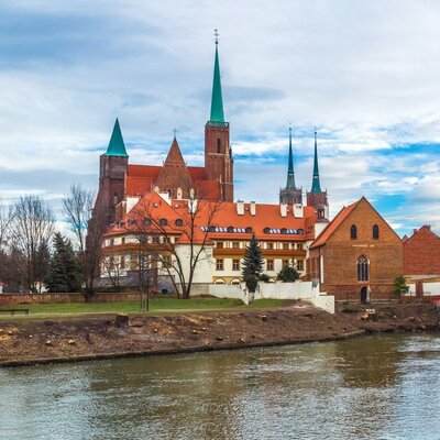 Ostrów Tumski, Wrocław 